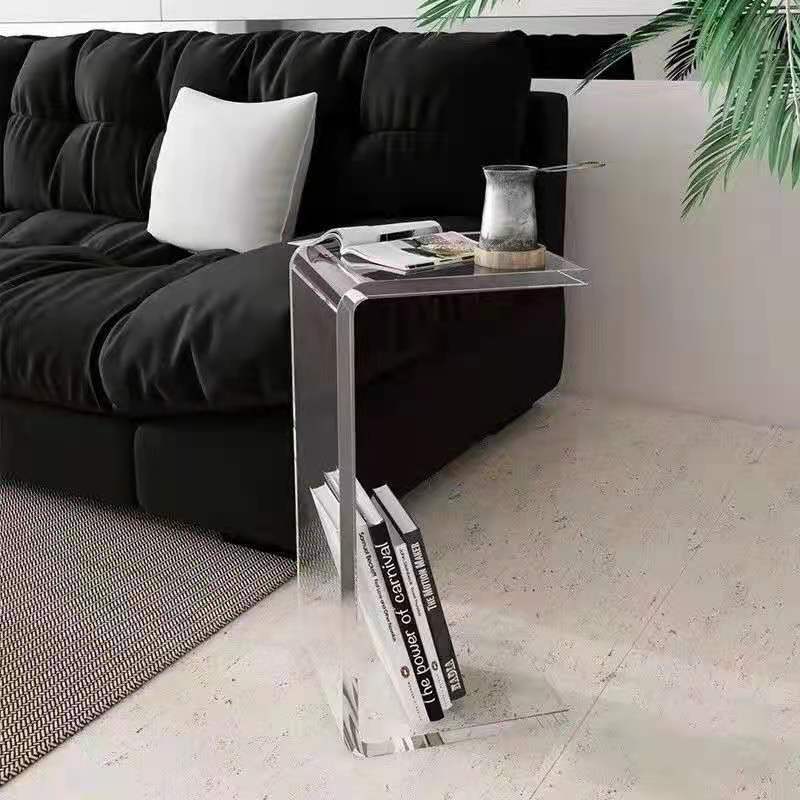 SkandiShop Nordic Transparent Sidetable